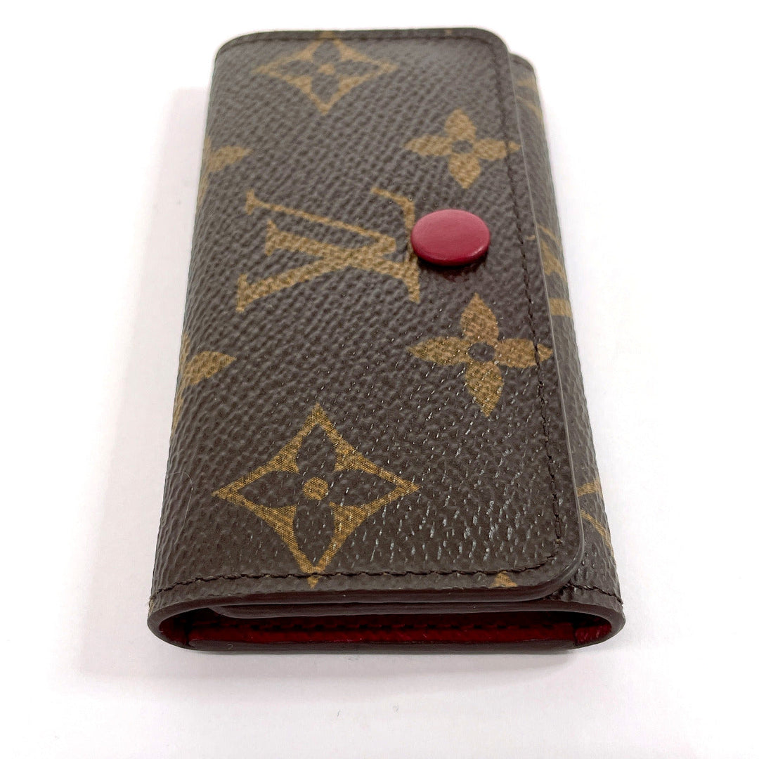 LOUIS VUITTON Key case Key holder  M41945 Monogram canvas Brown Multicles 4