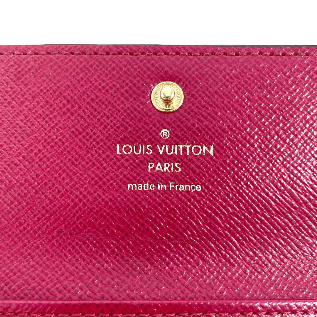 LOUIS VUITTON Key case Key holder  M41945 Monogram canvas Brown Multicles 4