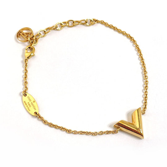 LOUIS VUITTON bracelet M61084 metal gold Essential V