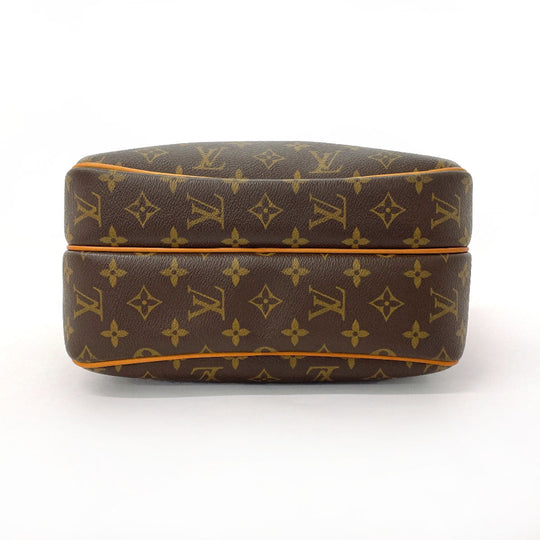 LOUIS VUITTON Shoulder Bag M45254 Monogram canvas Brown Reporter PM unisex Used Authentic