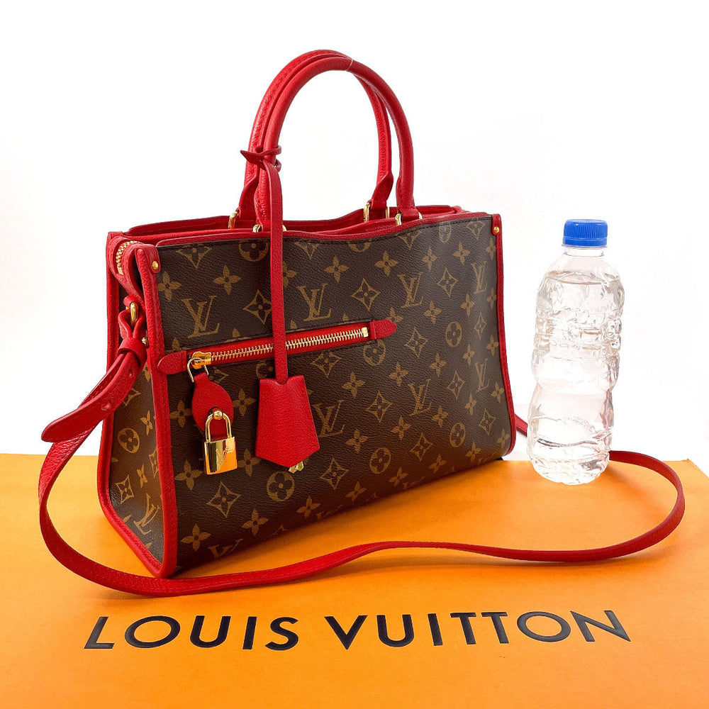 LOUIS VUITTON Handbag M43433 Monogram canvas Brown Popan cool PM