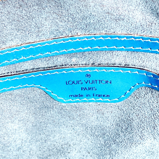 LOUIS VUITTON Handbag M52275 Epi Leather blue Sun jack