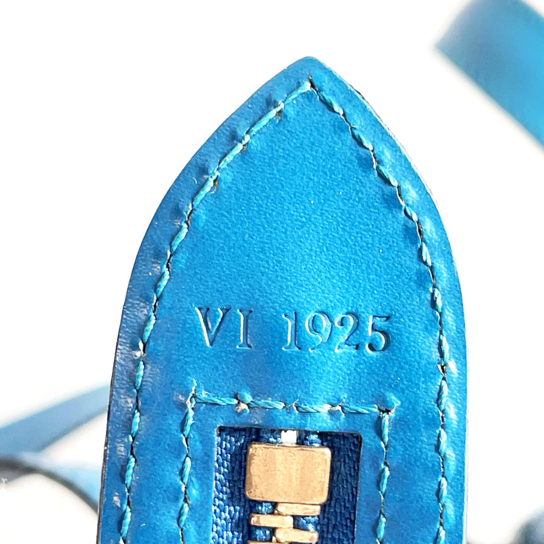 LOUIS VUITTON Handbag M52275 Epi Leather blue Sun jack