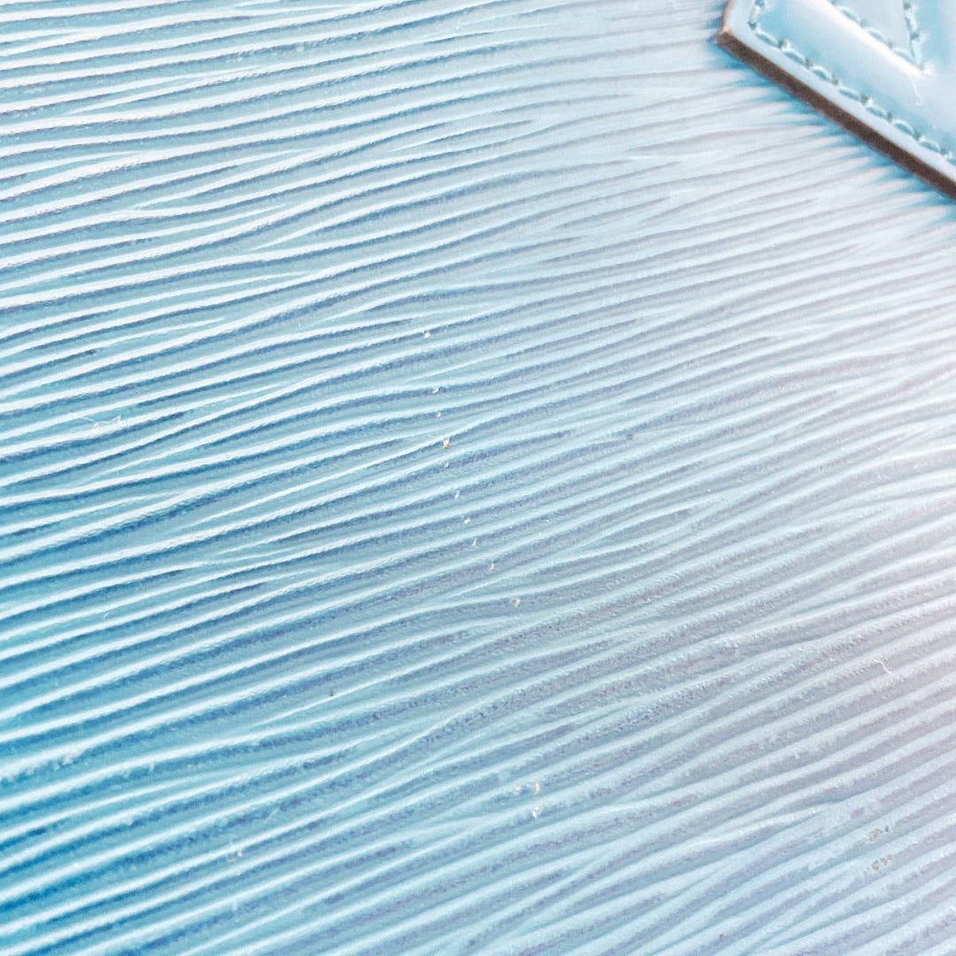 LOUIS VUITTON Handbag M52275 Epi Leather blue Sun jack