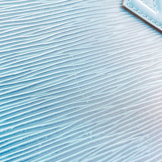 LOUIS VUITTON Handbag M52275 Epi Leather blue Sun jack