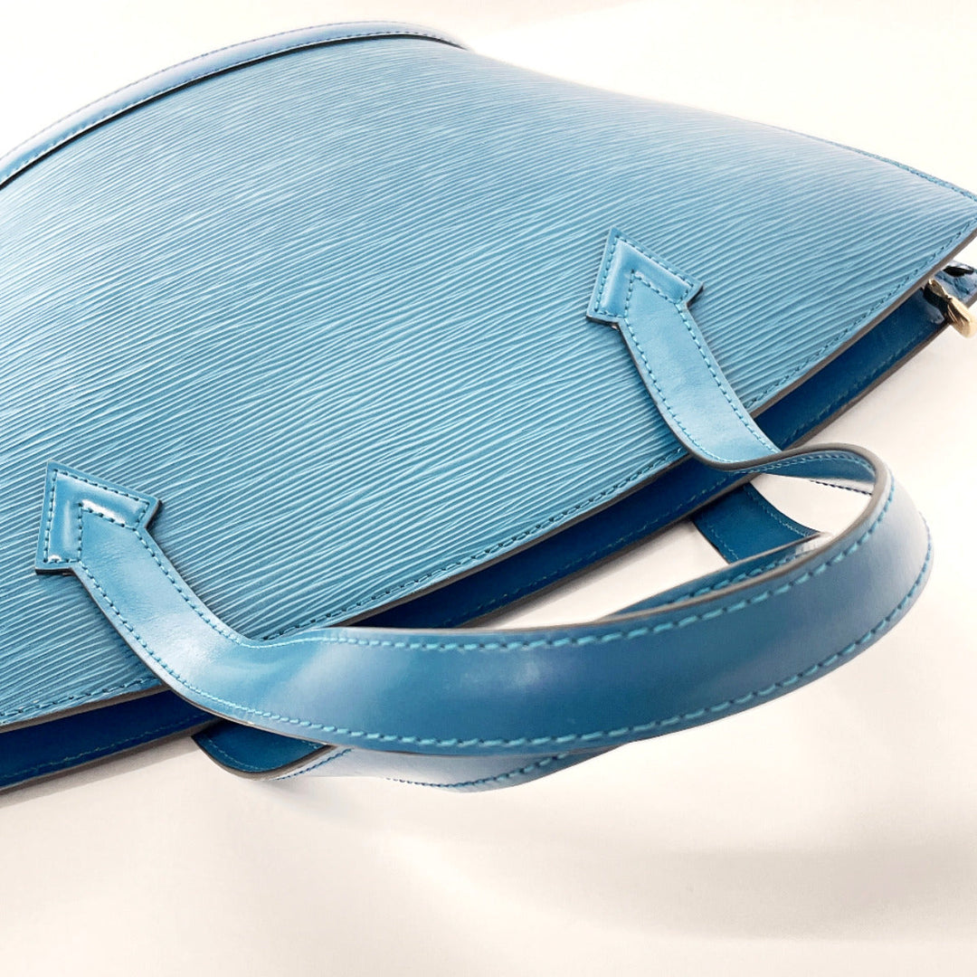 LOUIS VUITTON Handbag M52275 Epi Leather blue Sun jack