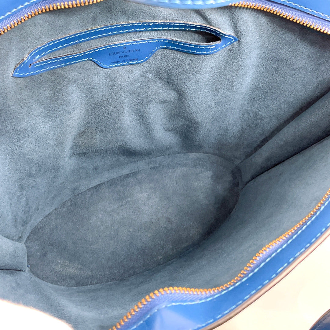 LOUIS VUITTON Handbag M52275 Epi Leather blue Sun jack