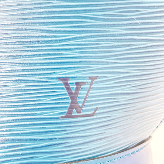 LOUIS VUITTON Handbag M52275 Epi Leather blue Sun jack