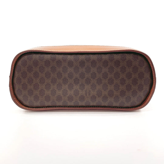 CELINE Tote Bag PVC Brown Macadam Women Used Authentic