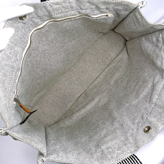 HERMES Tote Bag Tower ash gray New Fool Toe MM unisex Used Authentic