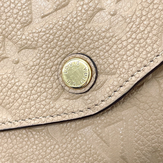 LOUIS VUITTON Long Wallet Purse M60751 Monogram Ann Platt beige Portefeuille Curiuse