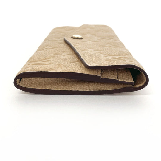 LOUIS VUITTON Long Wallet Purse M60751 Monogram Ann Platt beige Portefeuille Curiuse