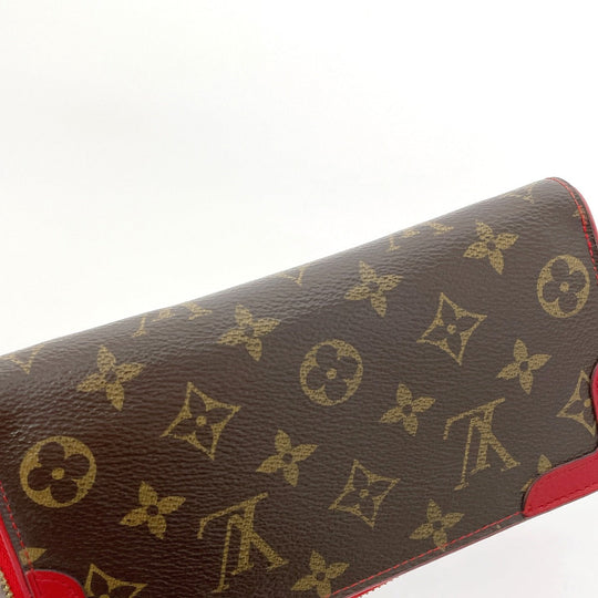LOUIS VUITTON Long Wallet Purse M61854 Monogram canvas Brown Zippy wallet Retiro