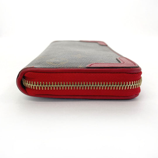 LOUIS VUITTON Long Wallet Purse M61854 Monogram canvas Brown Zippy wallet Retiro
