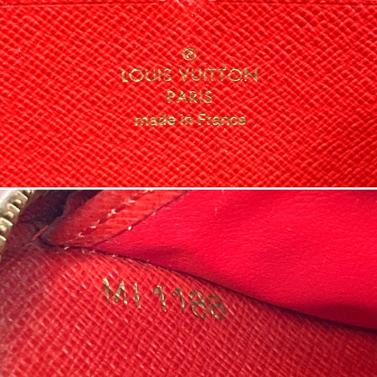 LOUIS VUITTON Long Wallet Purse M61854 Monogram canvas Brown Zippy wallet Retiro