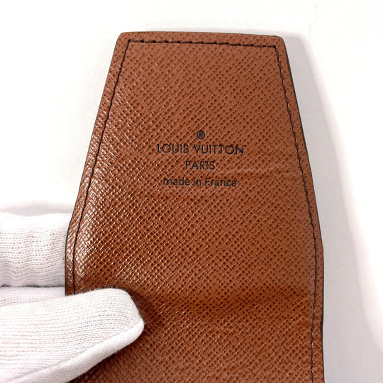 LOUIS VUITTON Other accessories M63024 Monogram canvas Brown Etui cigarette Cigarette case unisex Used Authentic
