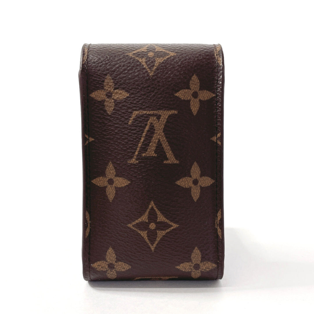 LOUIS VUITTON Other accessories M63024 Monogram canvas Brown Etui cigarette Cigarette case unisex Used Authentic