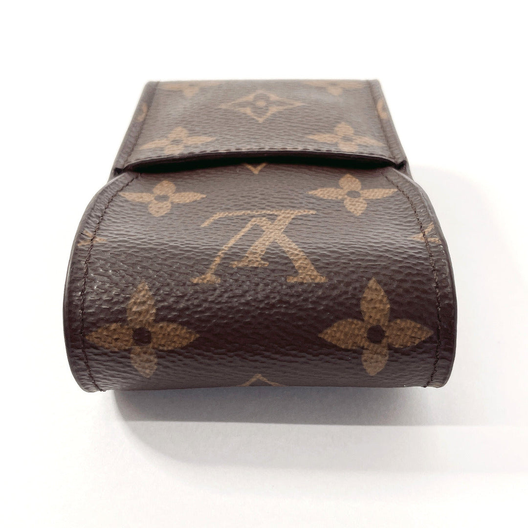 LOUIS VUITTON Other accessories M63024 Monogram canvas Brown Etui cigarette Cigarette case unisex Used Authentic