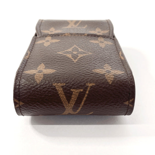 LOUIS VUITTON Other accessories M63024 Monogram canvas Brown Etui cigarette Cigarette case unisex Used Authentic
