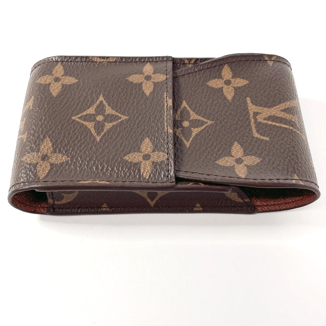 LOUIS VUITTON Other accessories M63024 Monogram canvas Brown Etui cigarette Cigarette case unisex Used Authentic