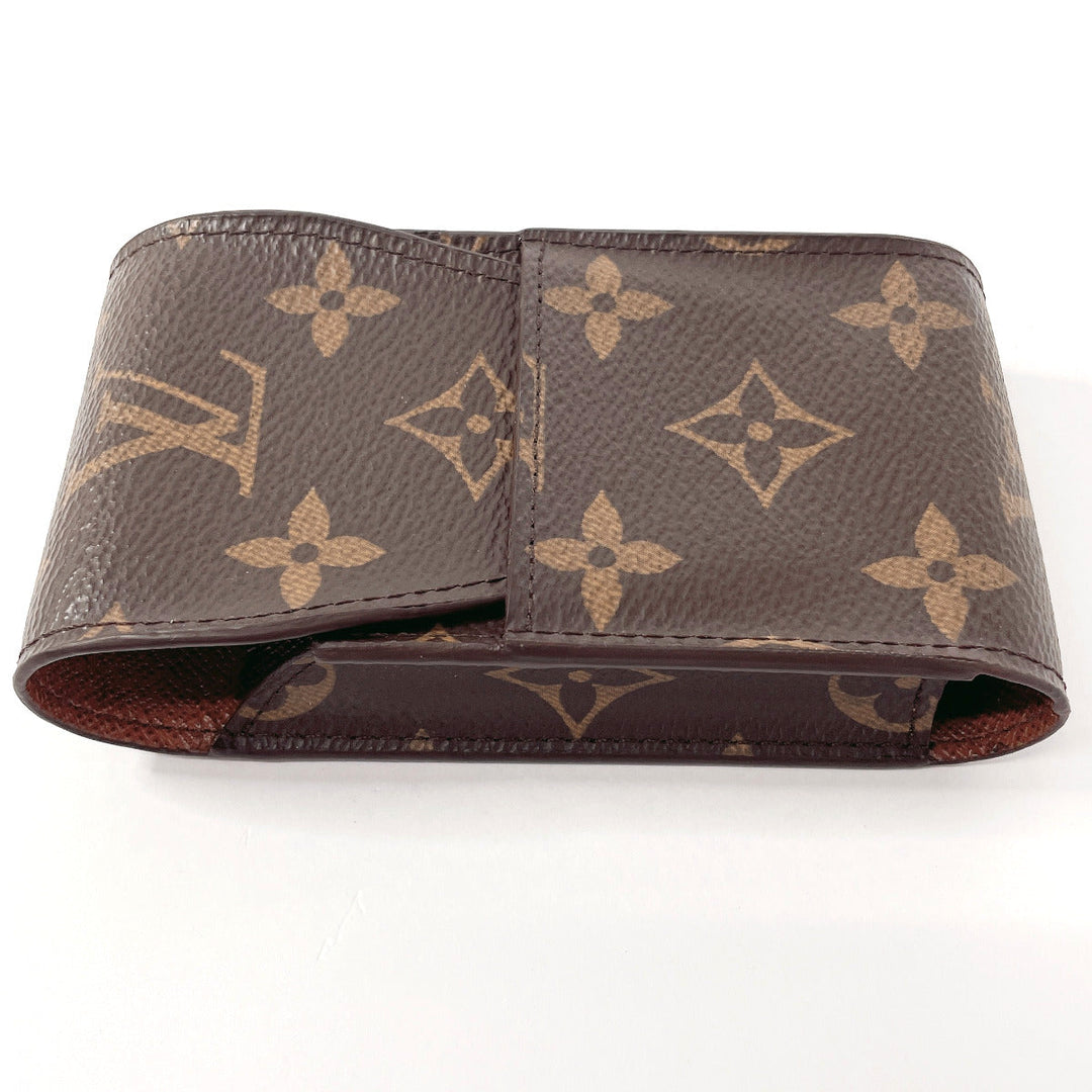 LOUIS VUITTON Other accessories M63024 Monogram canvas Brown Etui cigarette Cigarette case unisex Used Authentic