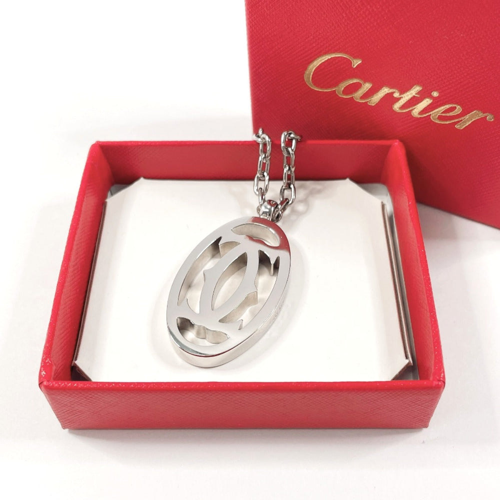 CARTIER charm T1220148 metal Silver Double sea