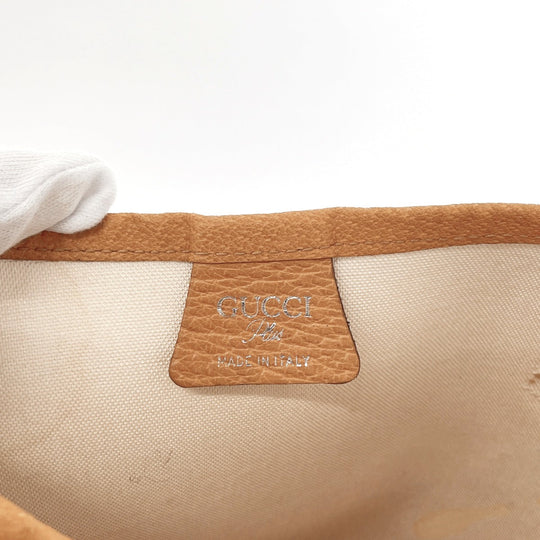 GUCCI Tote Bag GG plus white Sherry line Old Gucci
