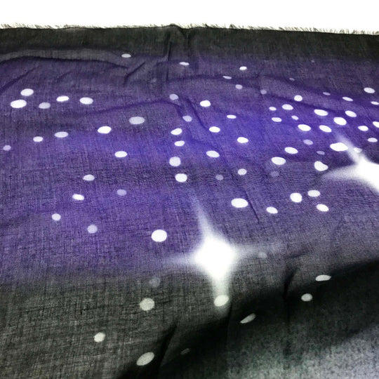 BALENCIAGA Scarf 452218 Rayon, Silk Black type Stall scarf