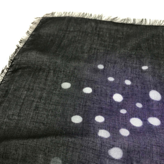 BALENCIAGA Scarf 452218 Rayon, Silk Black type Stall scarf