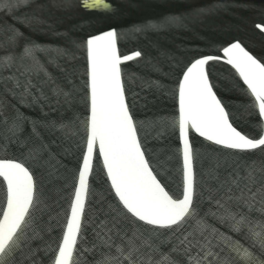 BALENCIAGA Scarf 452218 Rayon, Silk Black type Stall scarf