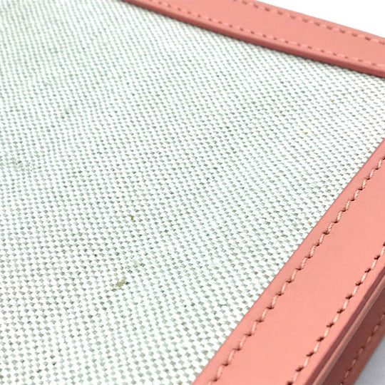 BALENCIAGA Clutch bag 410119 Canvas, leather white Men's Women Classic Women(unisex) Used Authentic
