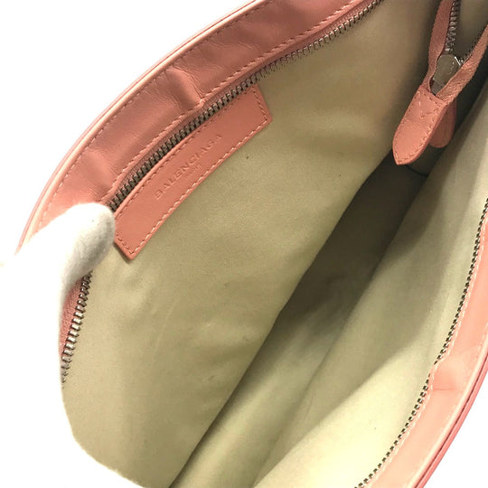 BALENCIAGA Clutch bag 410119 Canvas, leather white Men's Women Classic Women(unisex) Used Authentic