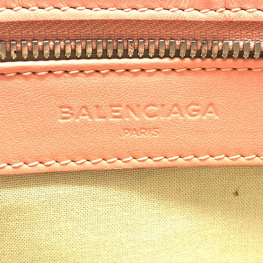 BALENCIAGA Clutch bag 410119 Canvas, leather white Men's Women Classic Women(unisex) Used Authentic
