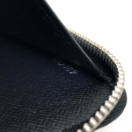 LOUIS VUITTON Long Wallet Purse N40204 Damier Grafitto Canvas black Damier Grafitte Zippy Organizer NM mens Used Authentic