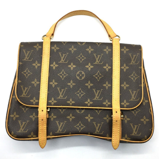 LOUIS VUITTON Backpack M51158 Monogram canvas Brown type Monogram Marel Sac Ad Women Used Authentic