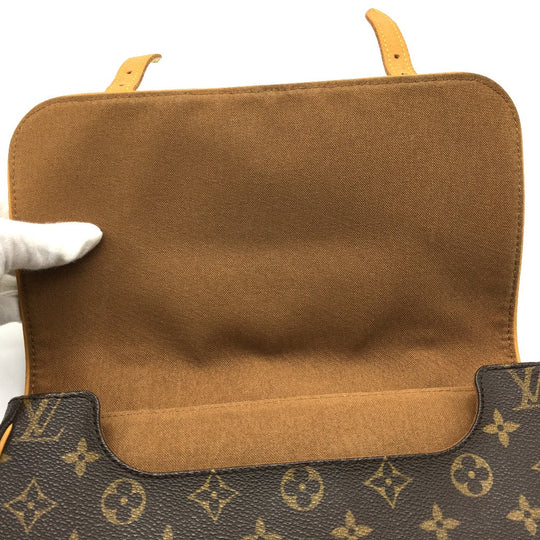 LOUIS VUITTON Backpack M51158 Monogram canvas Brown type Monogram Marel Sac Ad Women Used Authentic