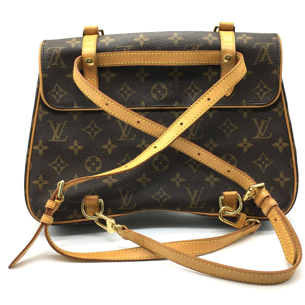LOUIS VUITTON Backpack M51158 Monogram canvas Brown type Monogram Marel Sac Ad Women Used Authentic
