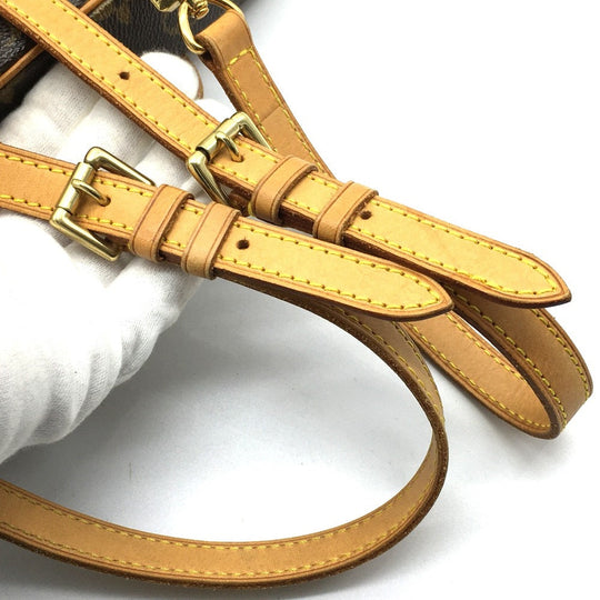 LOUIS VUITTON Backpack M51158 Monogram canvas Brown type Monogram Marel Sac Ad Women Used Authentic