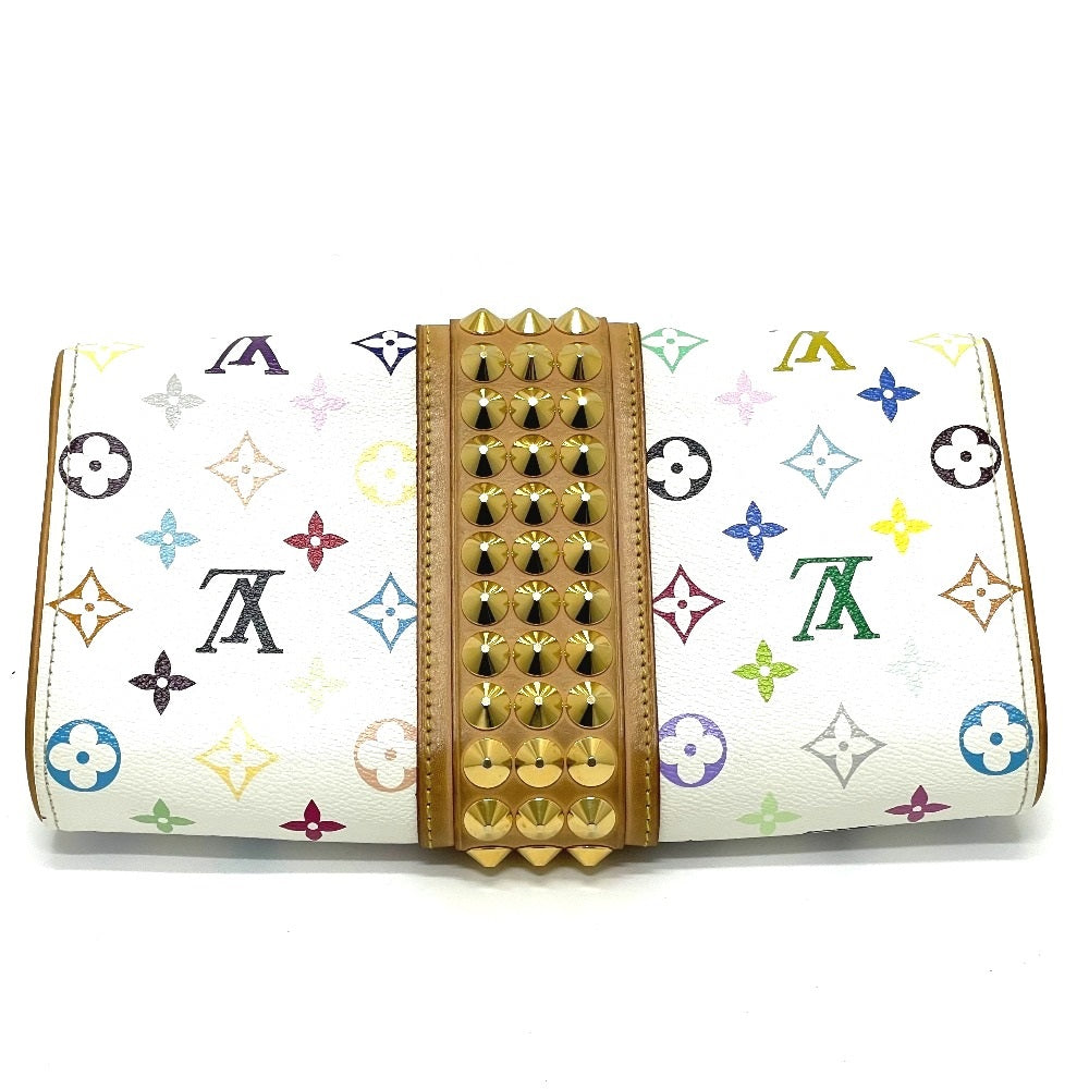 LOUIS VUITTON business bag M45639 Monogram multicolor canvas multicolor Monogram multicolor Pochette Courtney Women Used Authentic