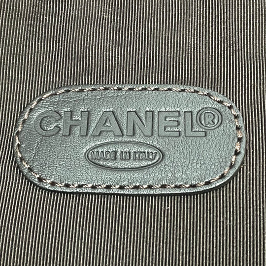 CHANEL Shoulder Bag lambskin Brown logo Sacosh unisex(Unisex) Used Authentic