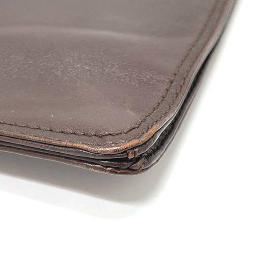 CHANEL Shoulder Bag lambskin Brown logo Sacosh unisex(Unisex) Used Authentic