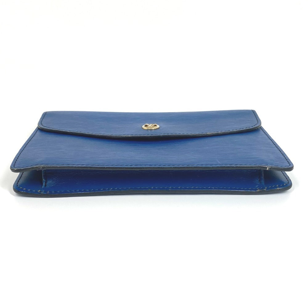 LOUIS VUITTON Clutch bag M52655 Epi Leather blue Epi Montagne 23 mens Used Authentic