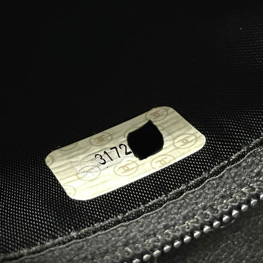 CHANEL Shoulder Bag Calfskin black bag vintage COCO Mark stitch Women Used Authentic
