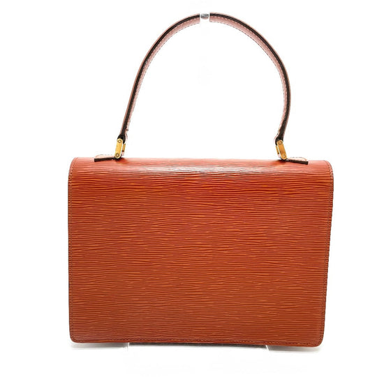 LOUIS VUITTON Handbag M52133 Epi Leather Brown Epi Concorde Women Used Authentic