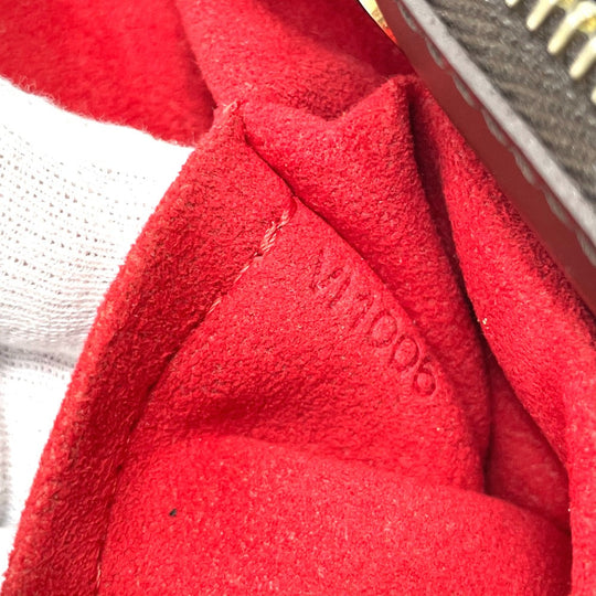 LOUIS VUITTON Handbag N51201 Damier canvas, leather Brown Damier Knightsbridge Women Used Authentic
