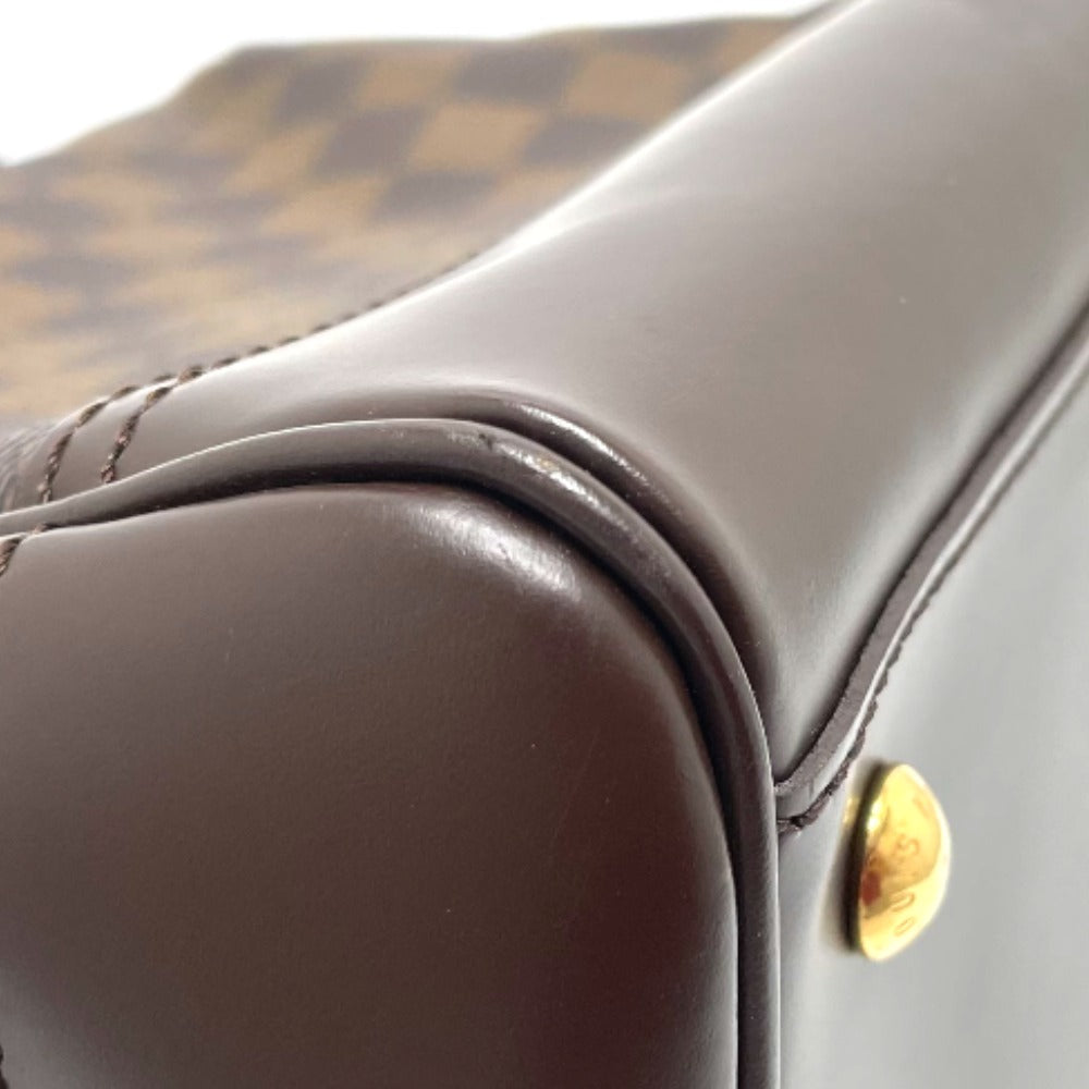 LOUIS VUITTON Handbag N51201 Damier canvas, leather Brown Damier Knightsbridge Women Used Authentic
