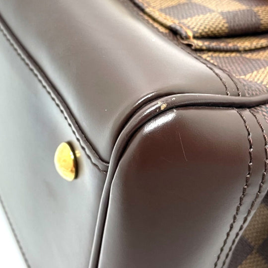 LOUIS VUITTON Handbag N51201 Damier canvas, leather Brown Damier Knightsbridge Women Used Authentic