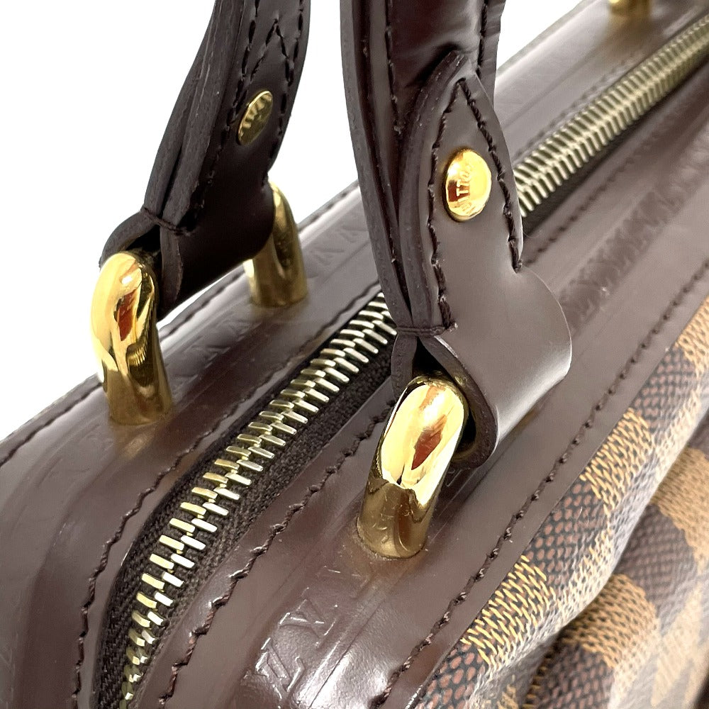 LOUIS VUITTON Handbag N51201 Damier canvas, leather Brown Damier Knightsbridge Women Used Authentic