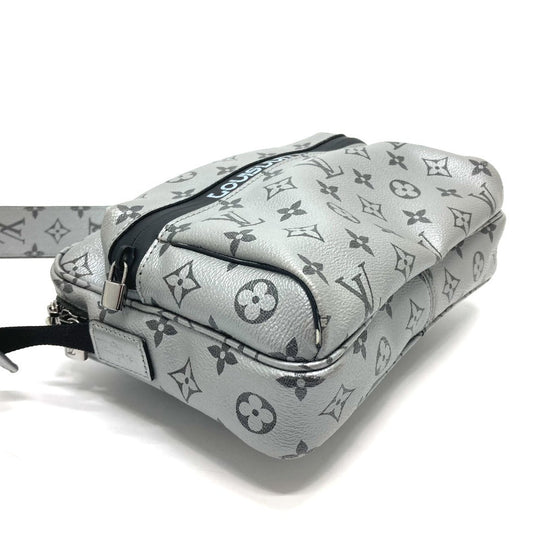 LOUIS VUITTON Shoulder Bag M43859 Monogram Canvas, Monogram Reflect Canvas Silver Monogram reflect Messenger PM mens Used Authentic
