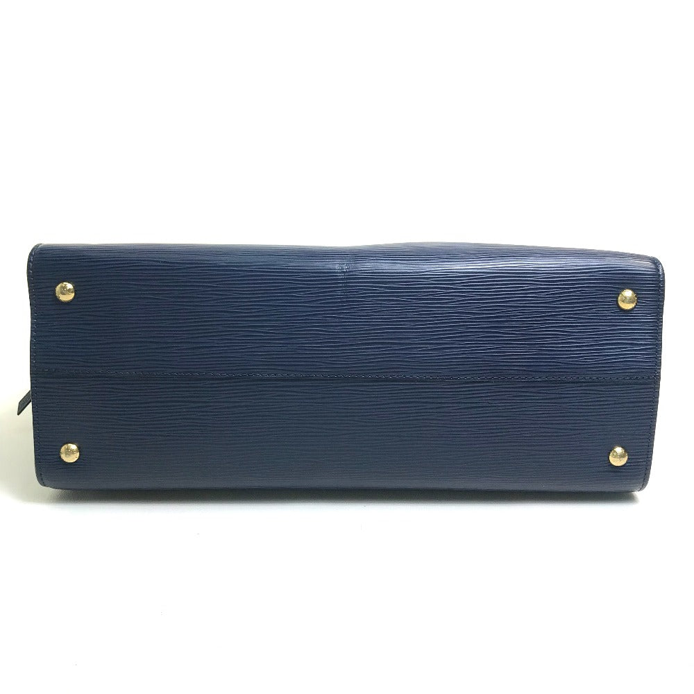 LOUIS VUITTON Handbag M54150 Epi Leather Navy x red Epi Vaneau GM Women Used Authentic
